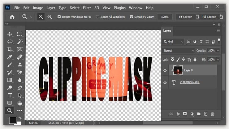 Clipping Masking